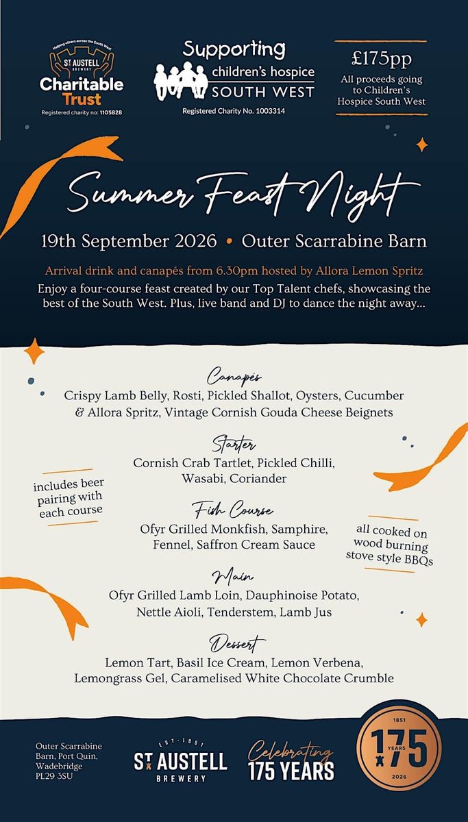 A South West Feast - raising vital funds for Children's Hospice SW