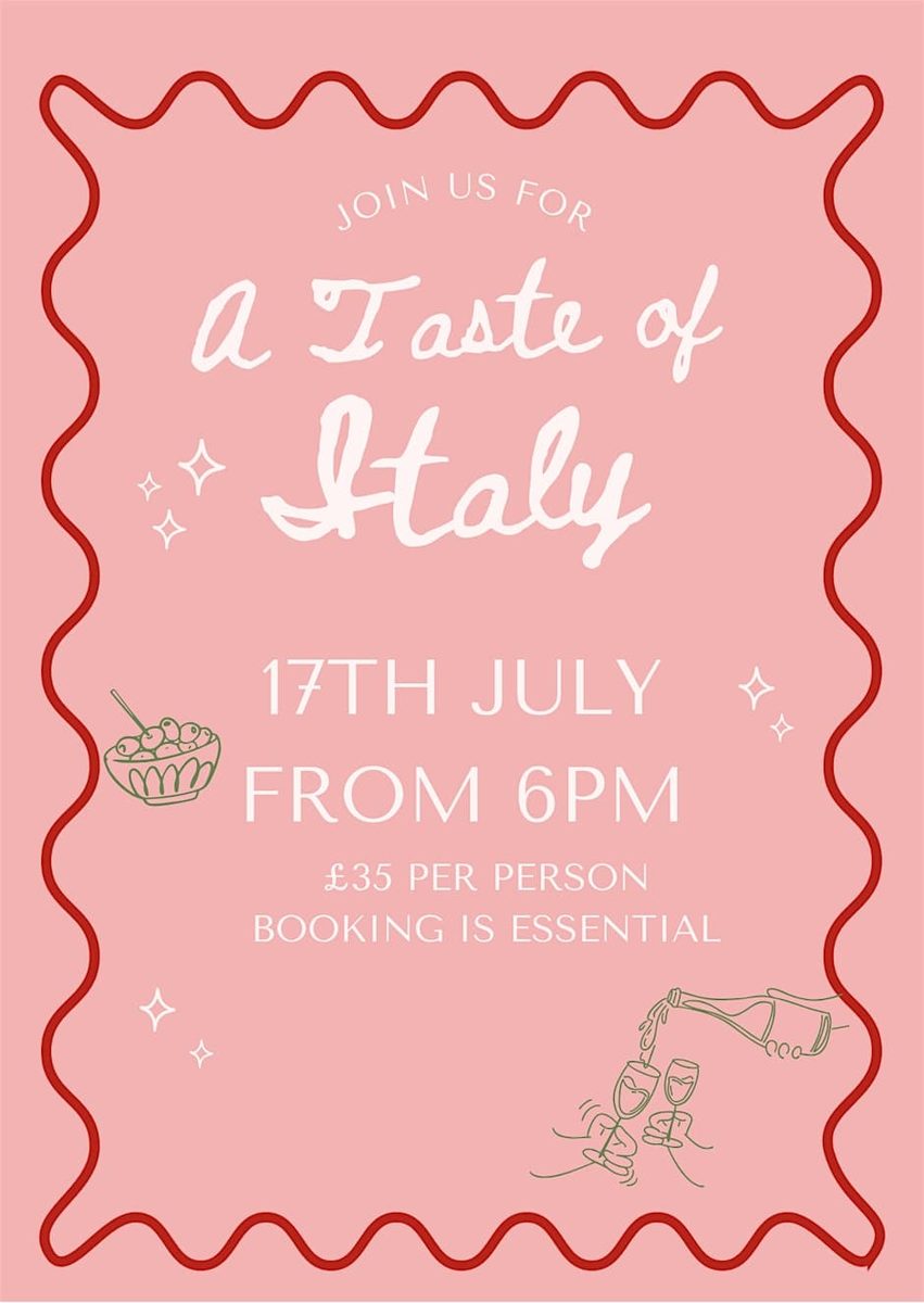 A Taste of Italy at Wildflower