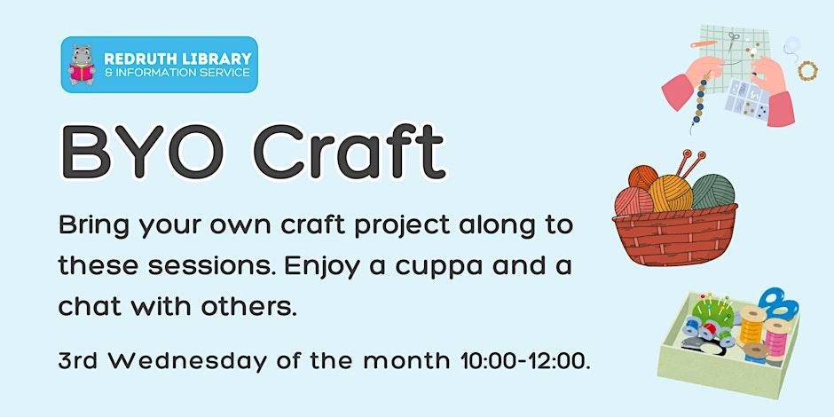 Bring Your Own Craft at Redruth Library