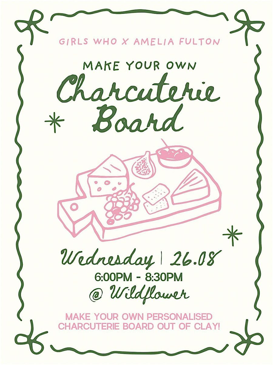 Charcuterie Board Pottery Workshop
