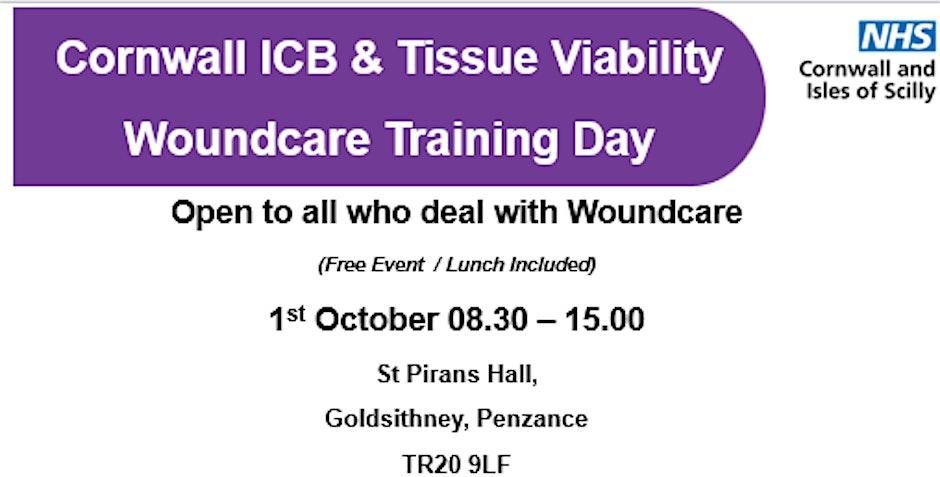 Cornwall Woundcare Training Day, Goldsithney