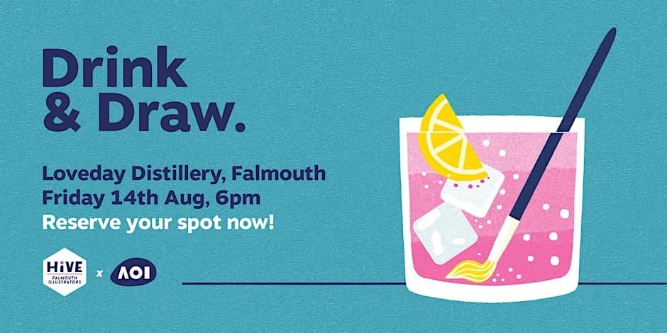 Drink & Draw at Loveday, Falmouth