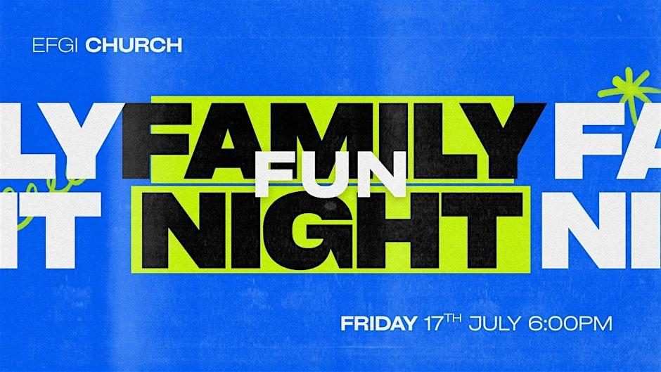 Family Fun Night at EFGI Church, Pool