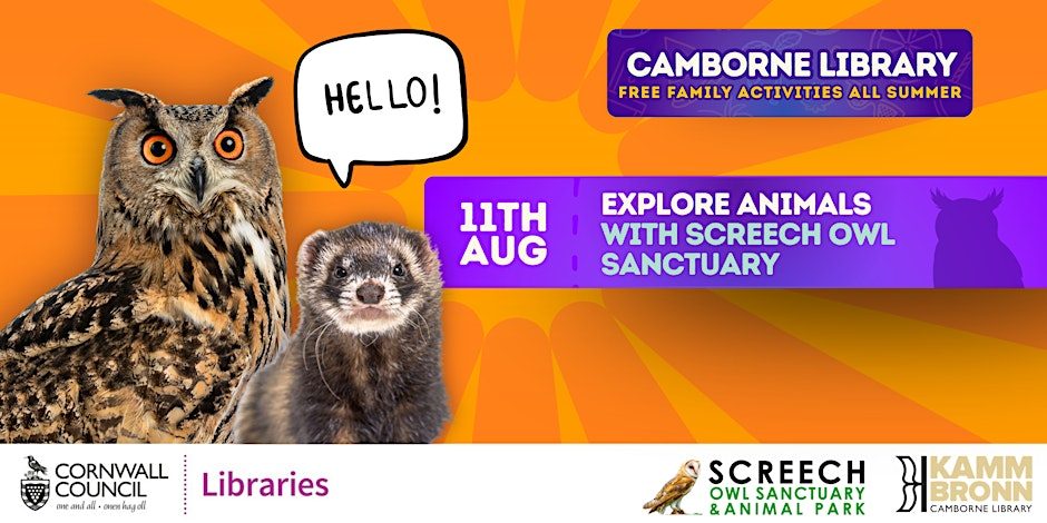 Explore Animals at Camborne Library