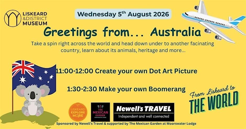 From Liskeard to the World: Australia Dot Art