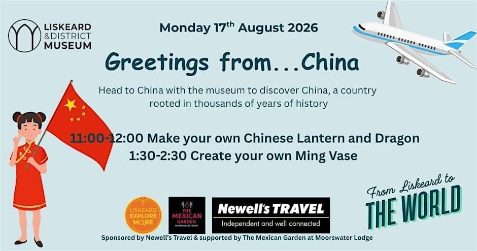 Create Your Own Ming Vase in Liskeard