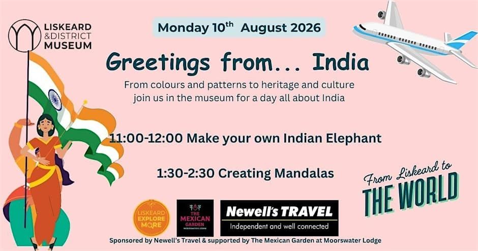 Indian Mandala Workshop at Liskeard Museum