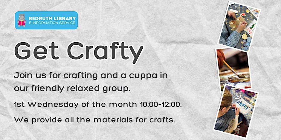 Get Crafty at Redruth Library