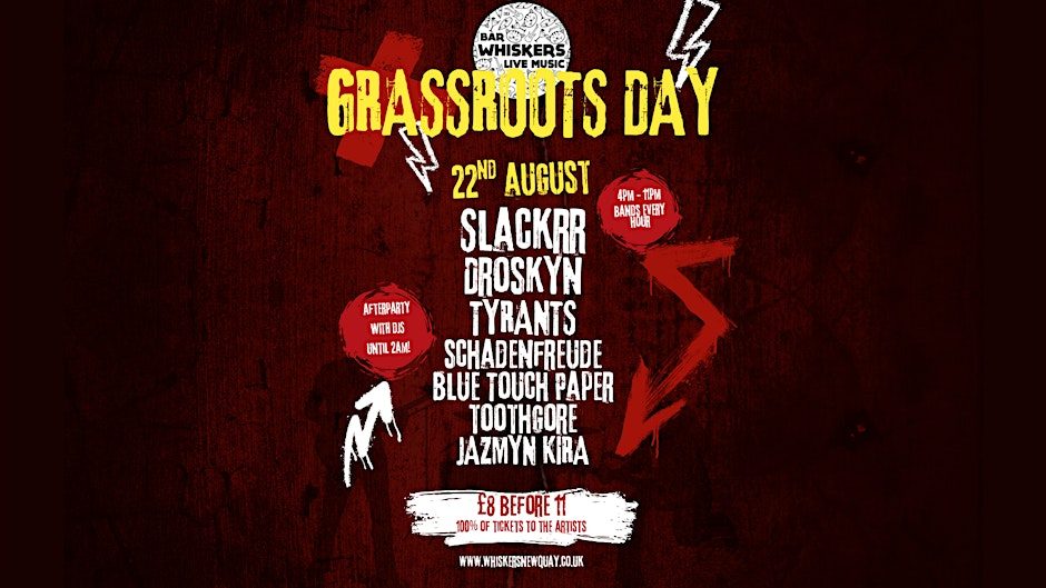 Grassroots Day at Whiskers Newquay