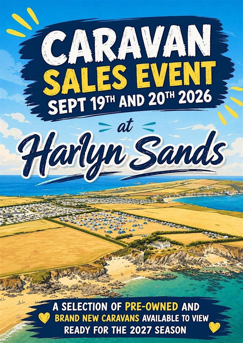 Caravan Sales Event at Harlyn Sands