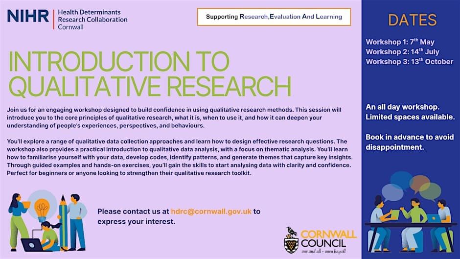 Introduction to Qualitative Research Workshop