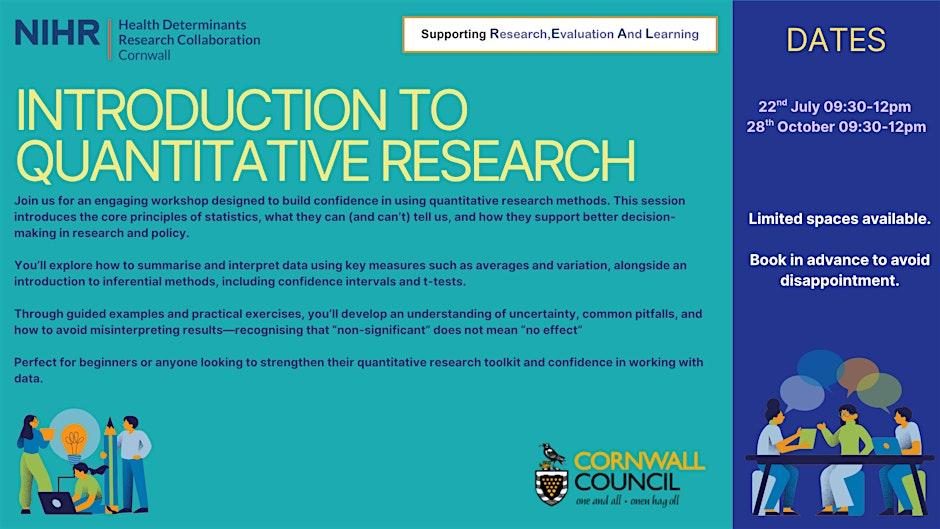 Introduction to Quantitative Research Methods Workshop