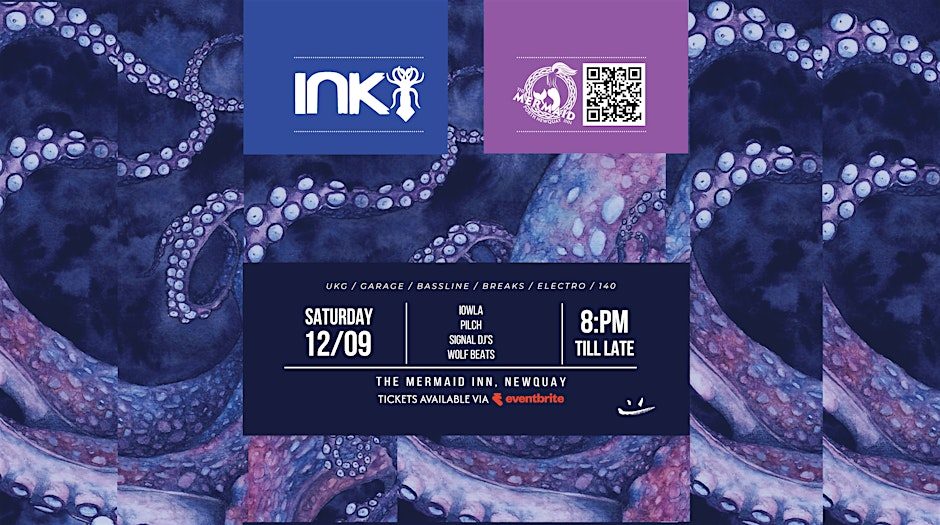 INK18 at The Mermaid, Newquay
