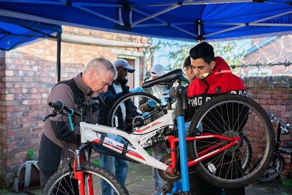 Learn to Fix bike workshop in Camborne