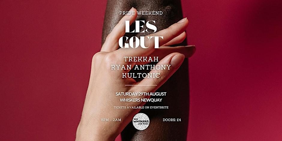Trekka, Kultonic & Ryan Anthony at Whiskers, Newquay