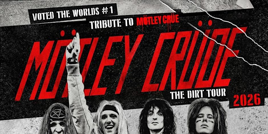 Motley Crüde tribute at Old Bakery Studios, Truro