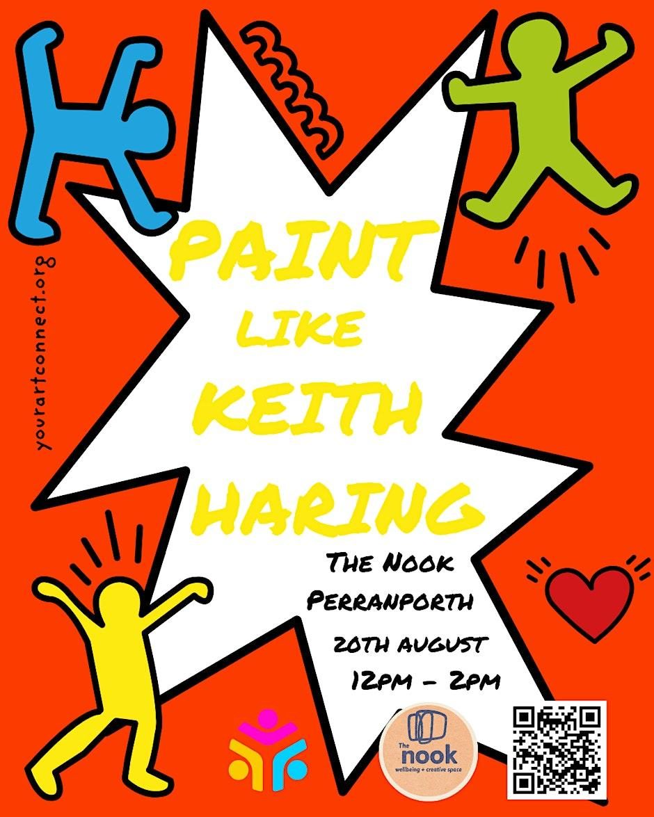 Paint Like Keith Haring in Perranporth