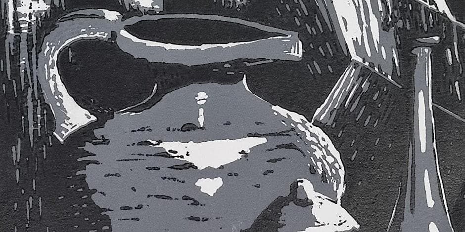 Linocut Printmaking Workshop, Penryn