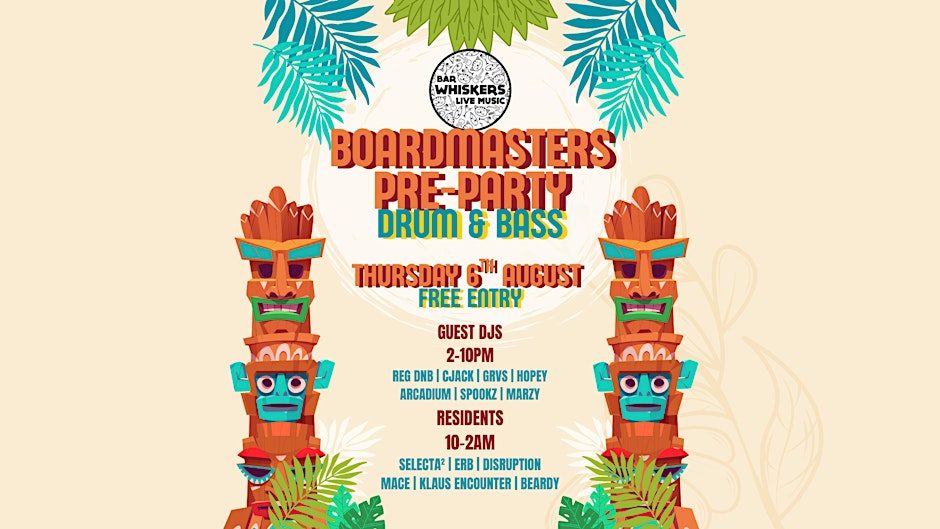 Reg DnB & Friends Boardmasters Takeover