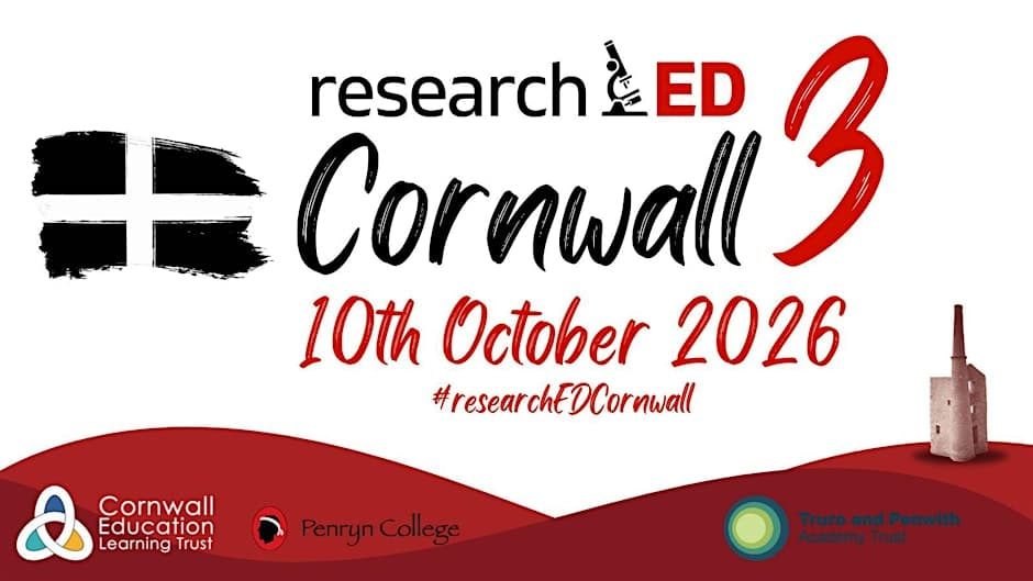 researchED education conference at Penrice Academy, St Austell