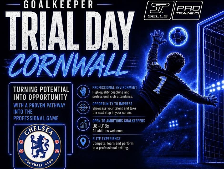 Goalkeeper Trial Day at Callywith College, Bodmin