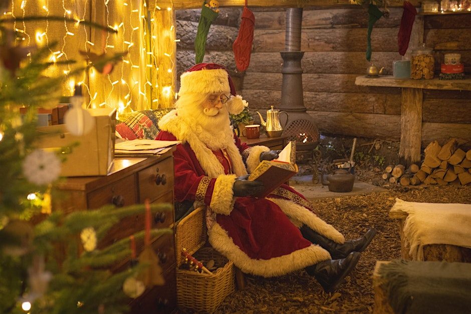 Storytelling with Santa at Trebah Garden