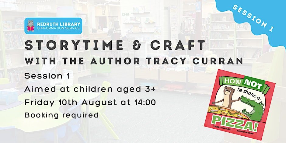 Storytime & Craft with the author Tracy Curran session 1