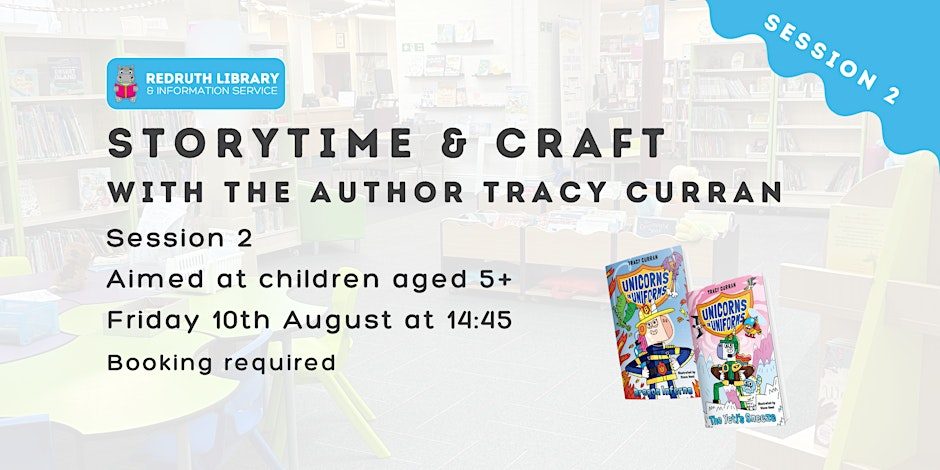 Storytime & Craft with the author Tracy Curran session 2