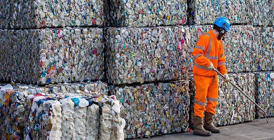 SWWIC Site Visit to Bodmin Mixed Recycling Facility