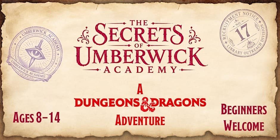 Secrets of Umberwick Academy D&D – Penzance