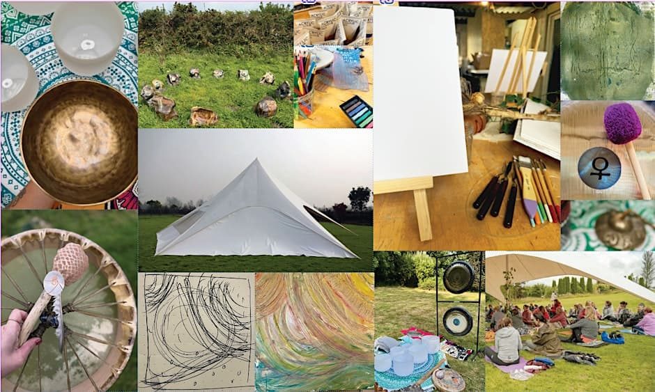 Women's Sound Bath & Canvas Evening